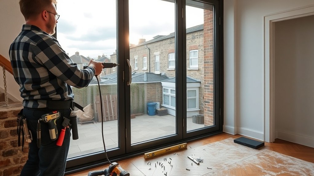 Aluminium Door Installation Reading