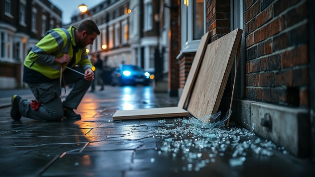 Burglary Glazing Repair Reading