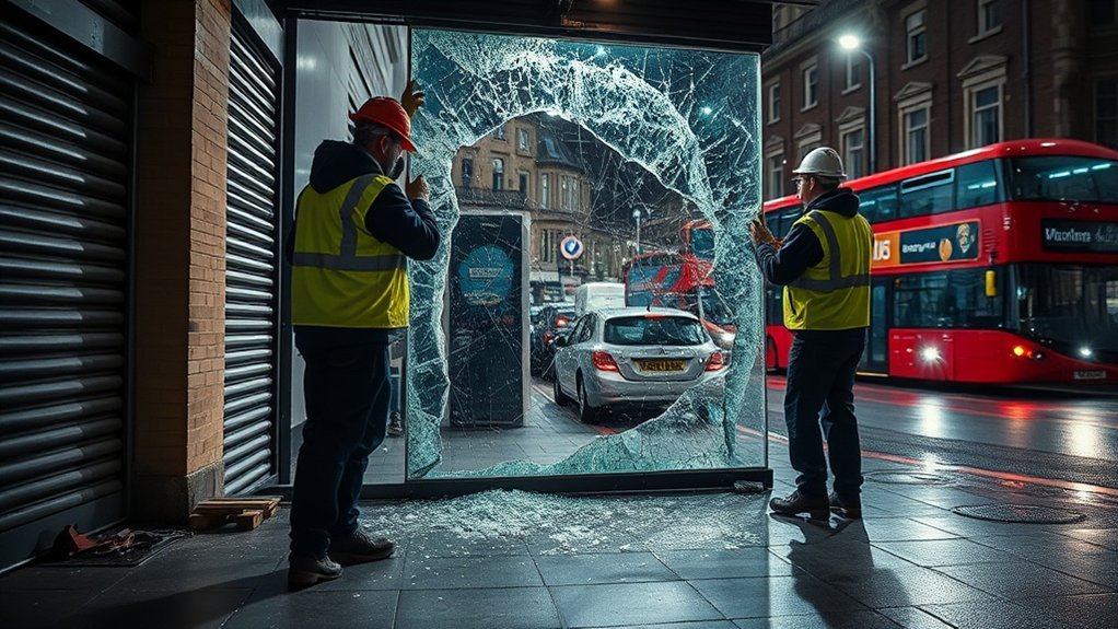 Emergency Shop Front Repair Reading