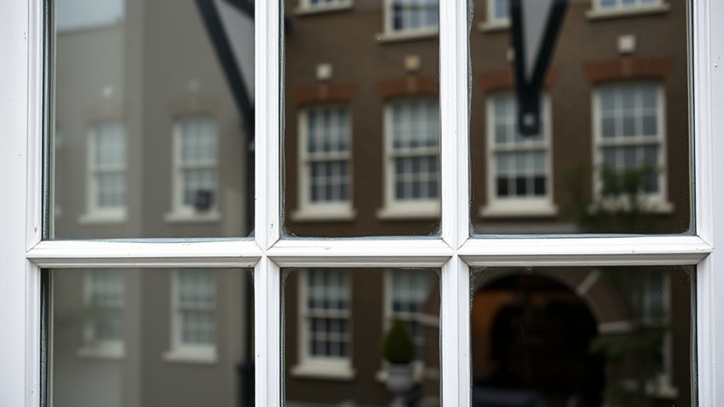 Georgian Bar Leaded Glass Reading