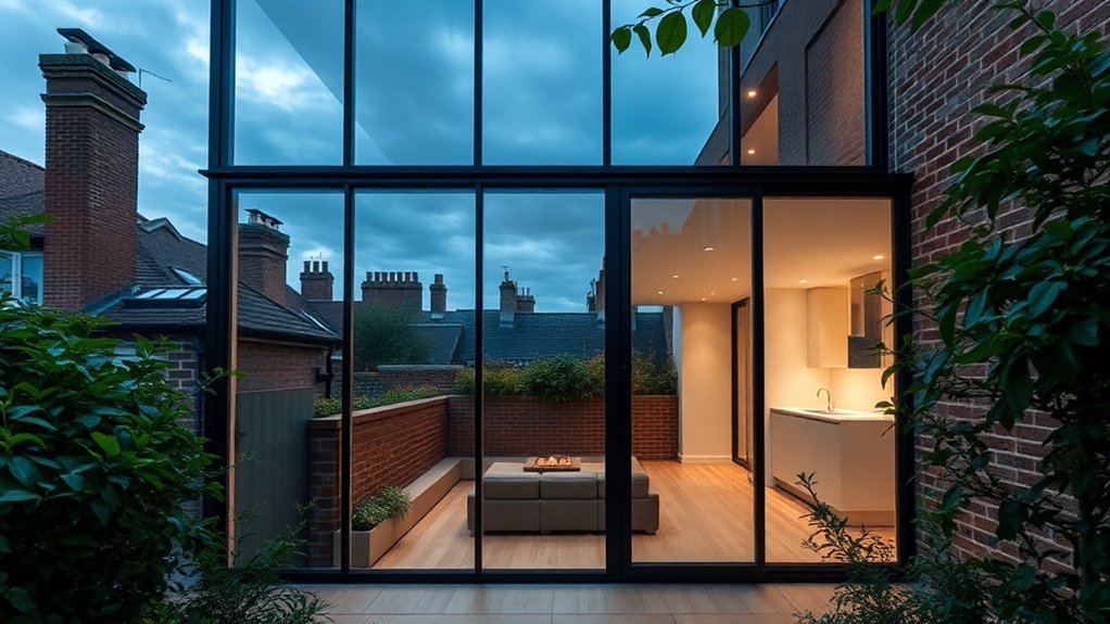 Glass Extension Walls Reading