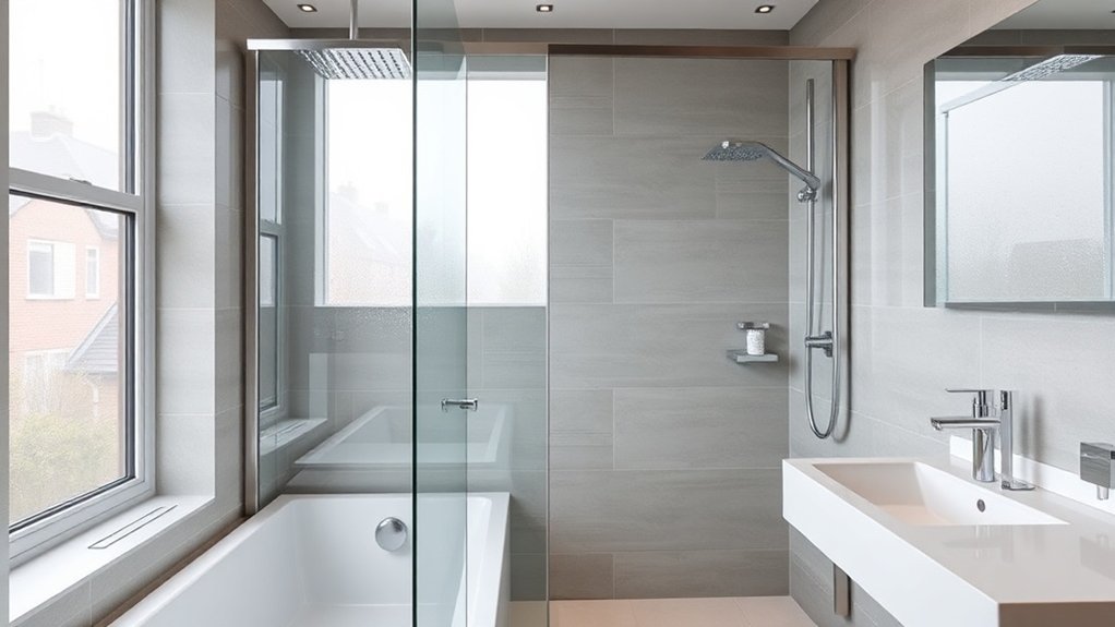 Semi-Frameless Shower Screens Reading