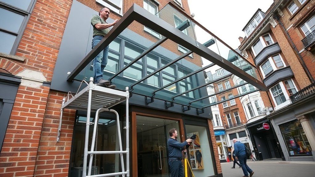 Shopfront Canopy Reading