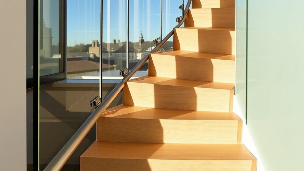 Staircase Glass Panels Reading